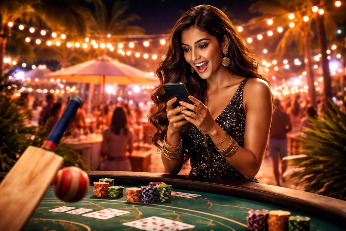 Goa beach cricket betting scene